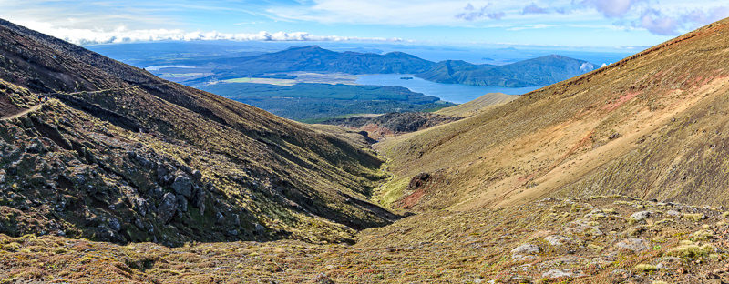 Lake Roroaira from Tongariro Crossing - Manawatu-Wanganui 