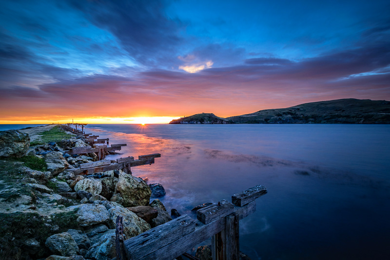 Dawn at Aramoana, Dunedin - Otago