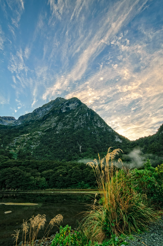 Sunrise at Milford Sound - Fjiordland