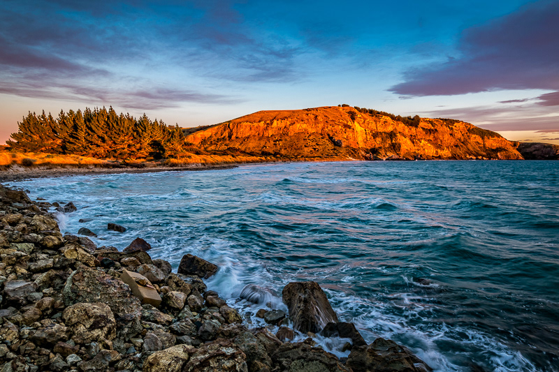 Dawn at Spit Beach, Aramoana, Dunedin - Otago