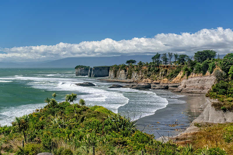 Cape Foulwind cliffs - West Coast