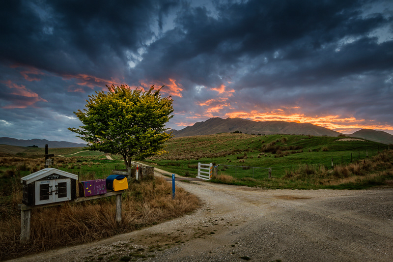 Sunset Danseys Pass - Otago