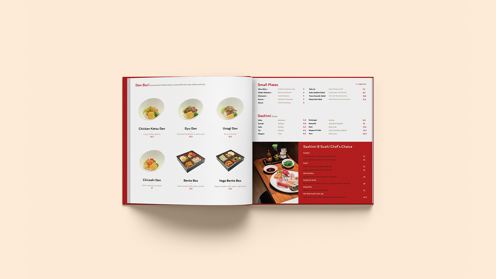 Tomo Sushi Amsterdam Menu Design by Jeffrey Dirkse