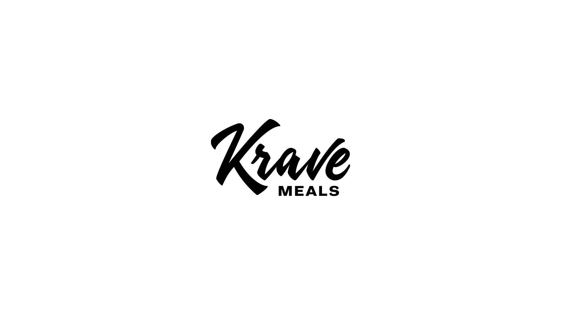 Krave Meals Australia Food Logo Design by Jeffrey Dirkse