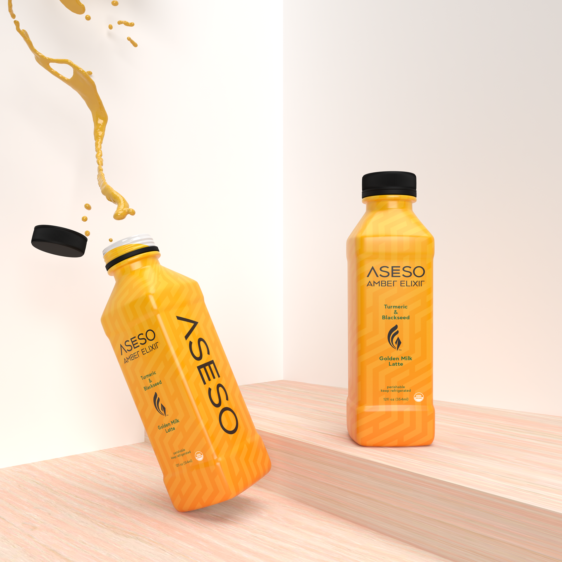 "ASESO" brand identity.