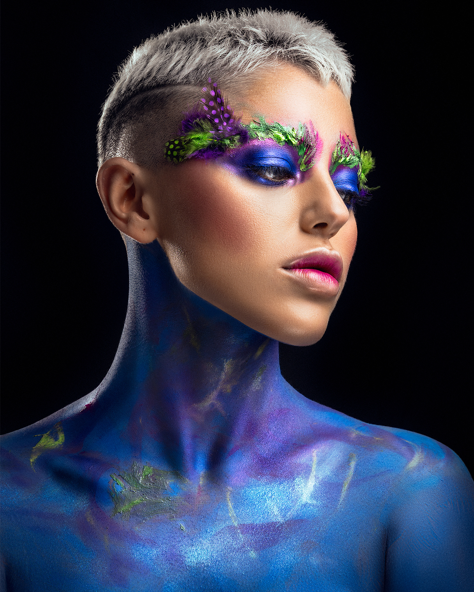 MODEL: Carolina Gallegos Esposito; MUA: Rocío Jiménez Mejías