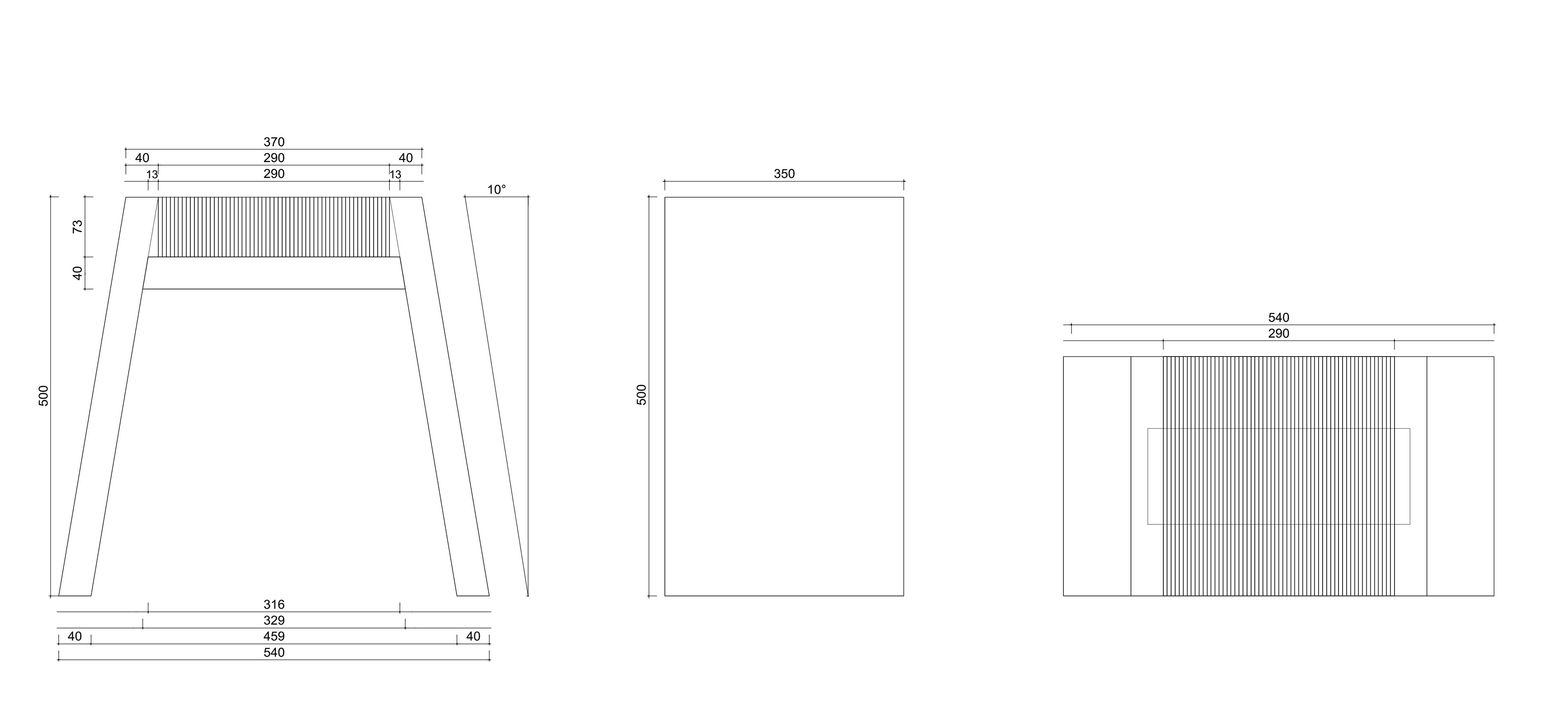 Detailplan Einzelsitzer