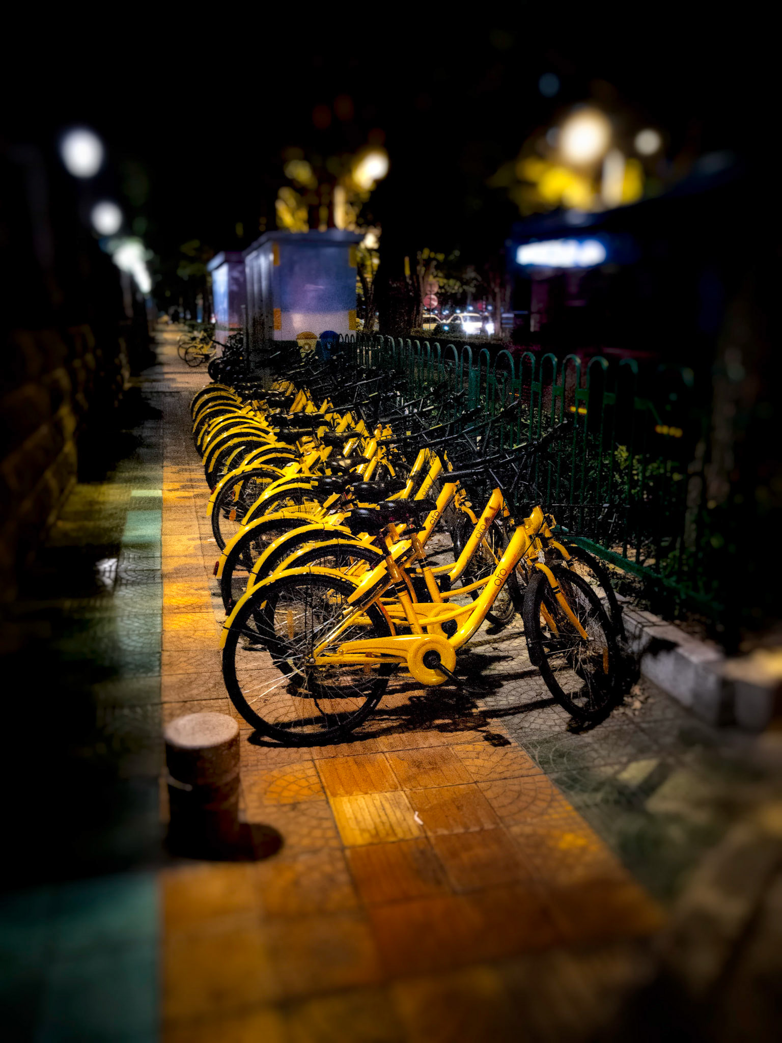 Yellow Bikes