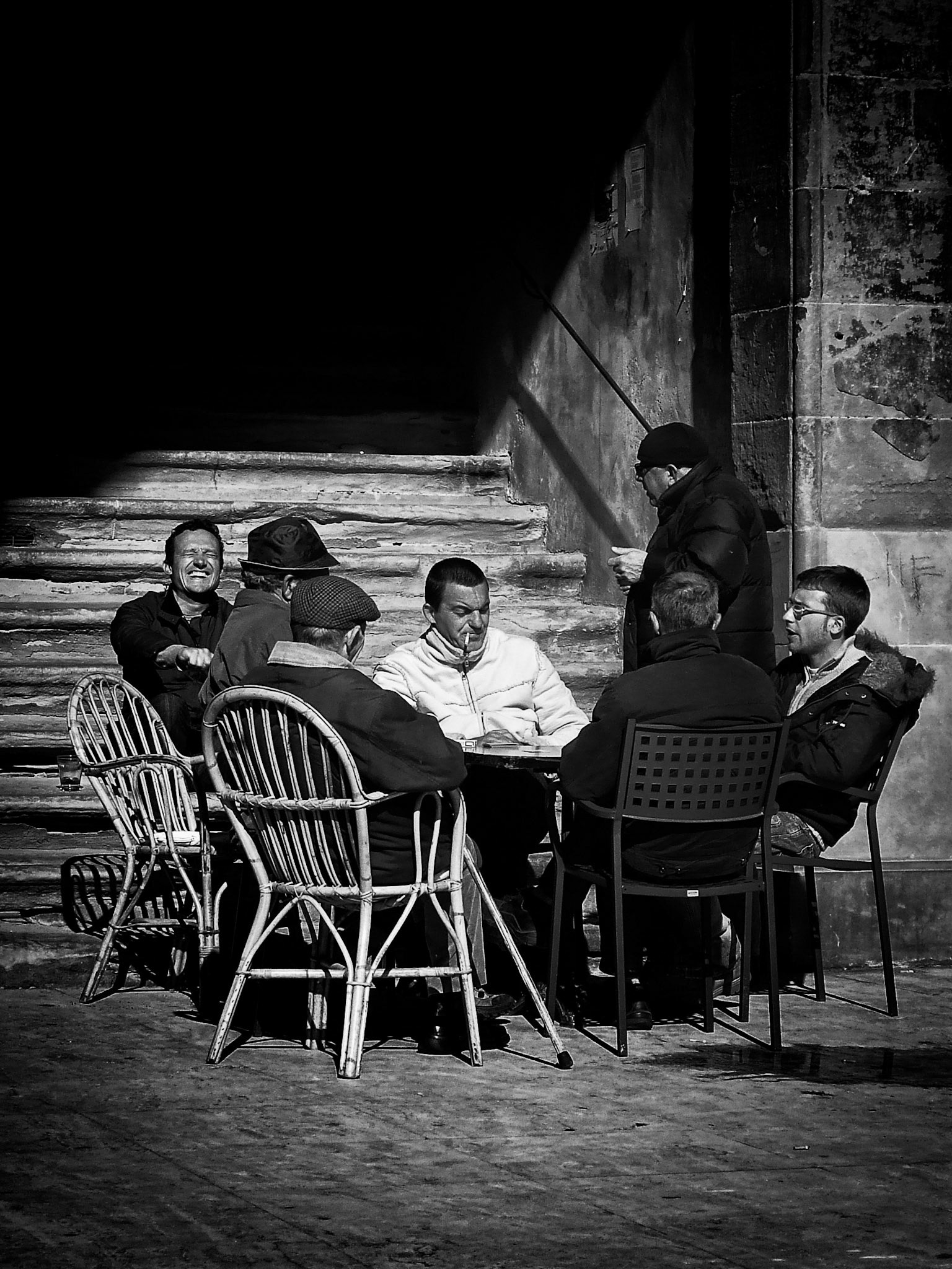 Afternoon Card Game - Italy