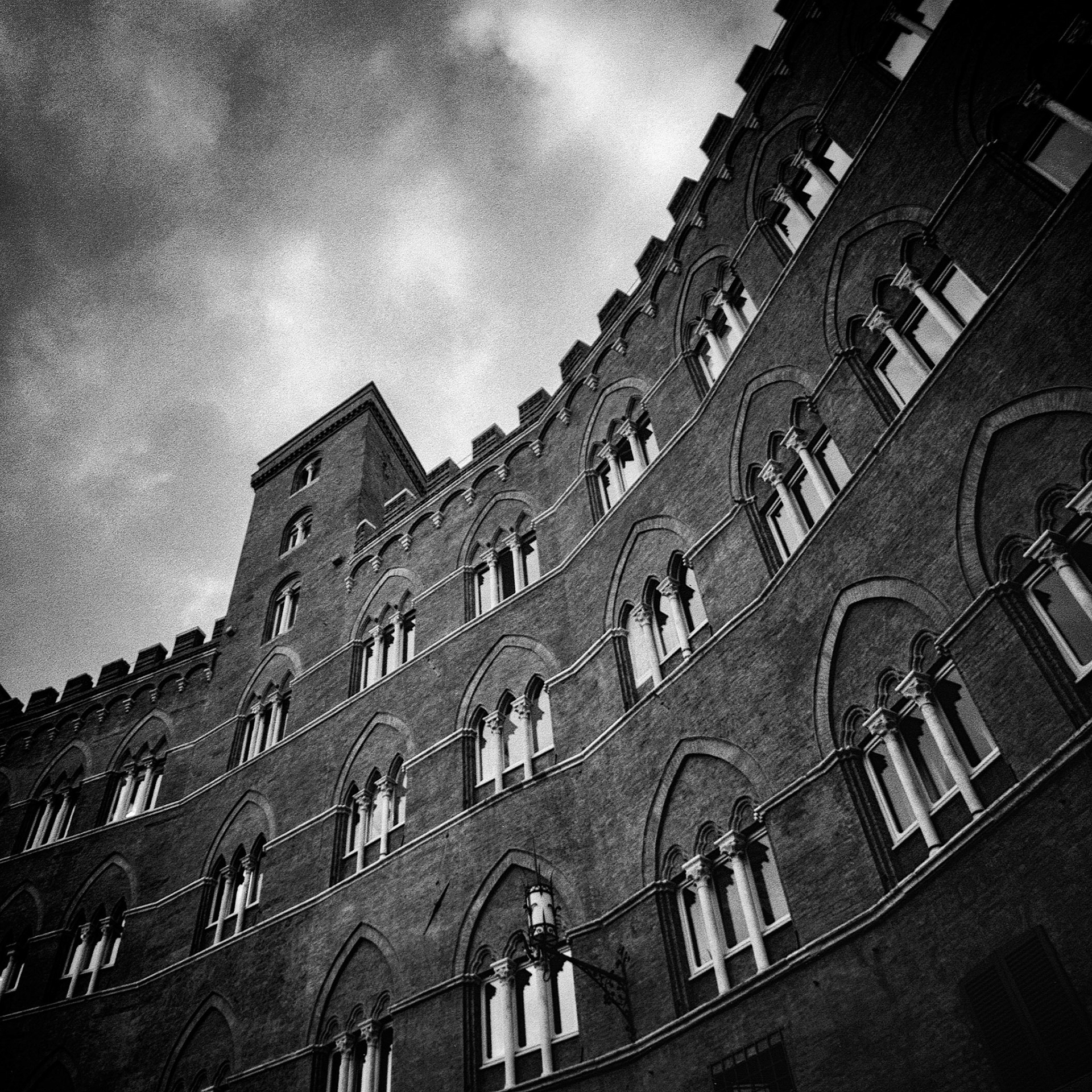 Curved Building - Siena italy