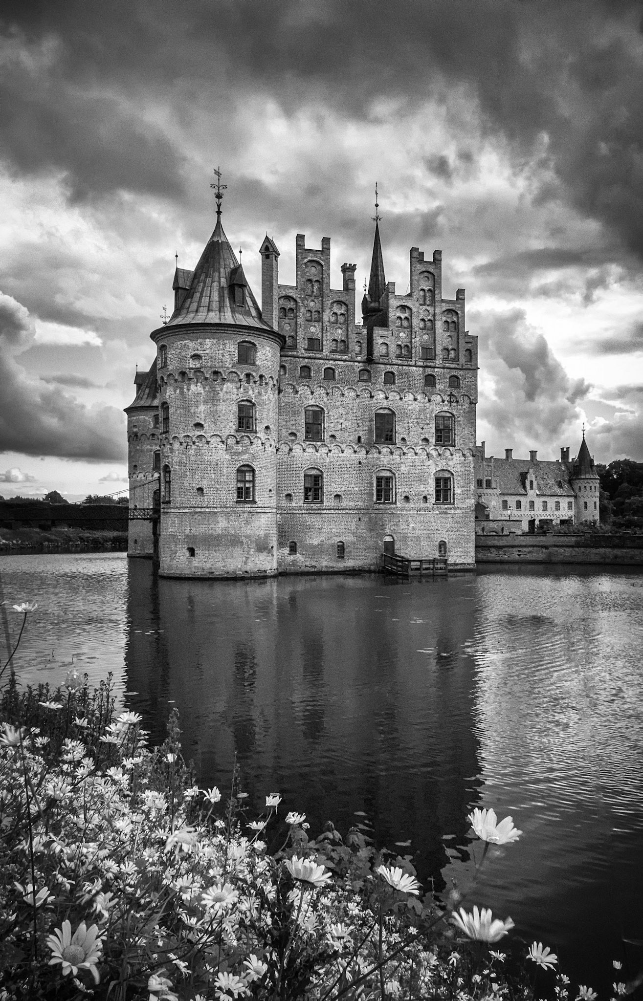 View of Egeskov Slot- One