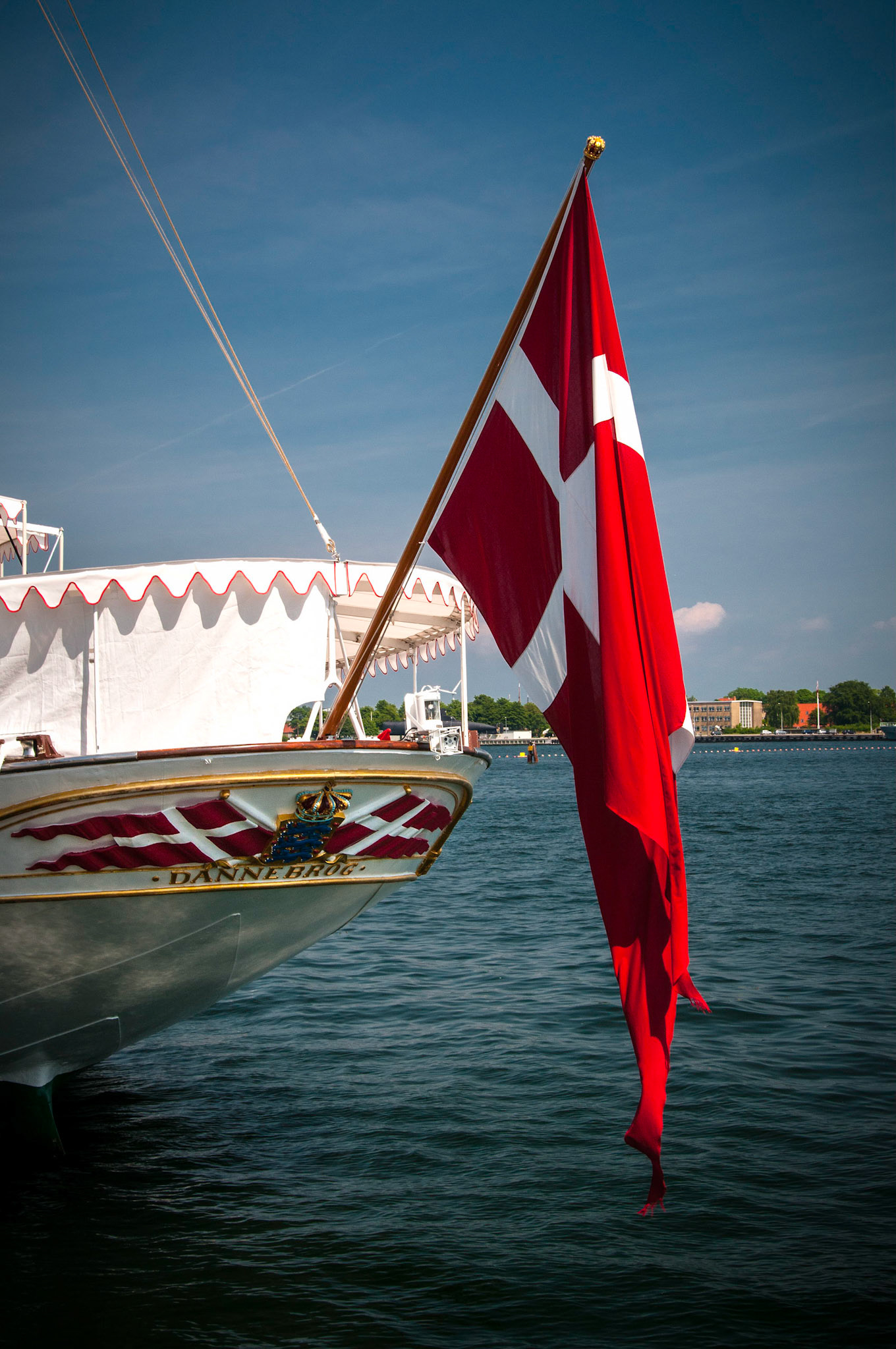 Dannebrog Royal Yacht Copenhagen Denmark