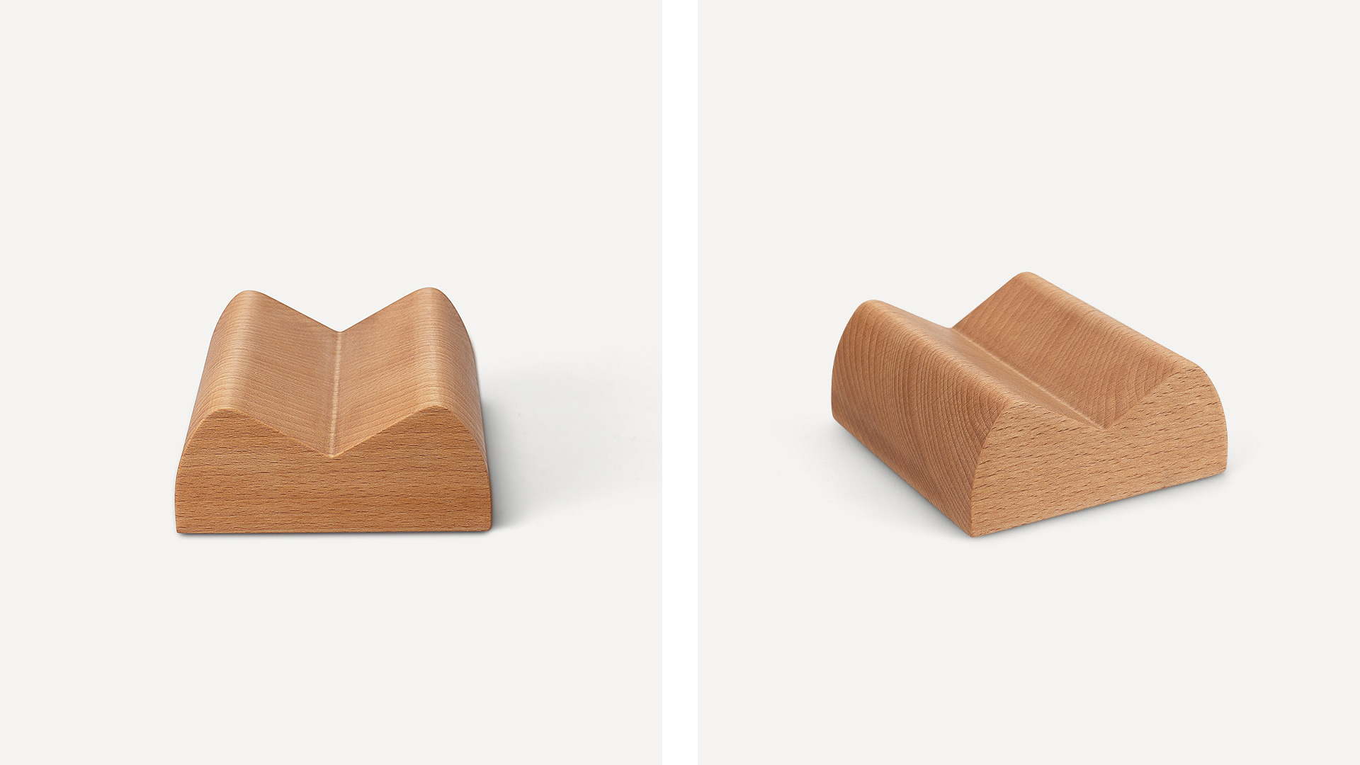 Product Clessidra, wodden desk tray/paperweight