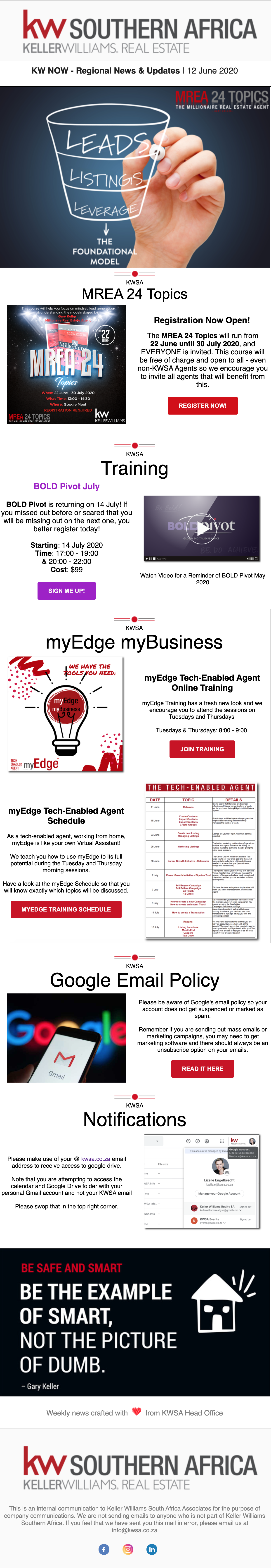 Weekly Newsletter