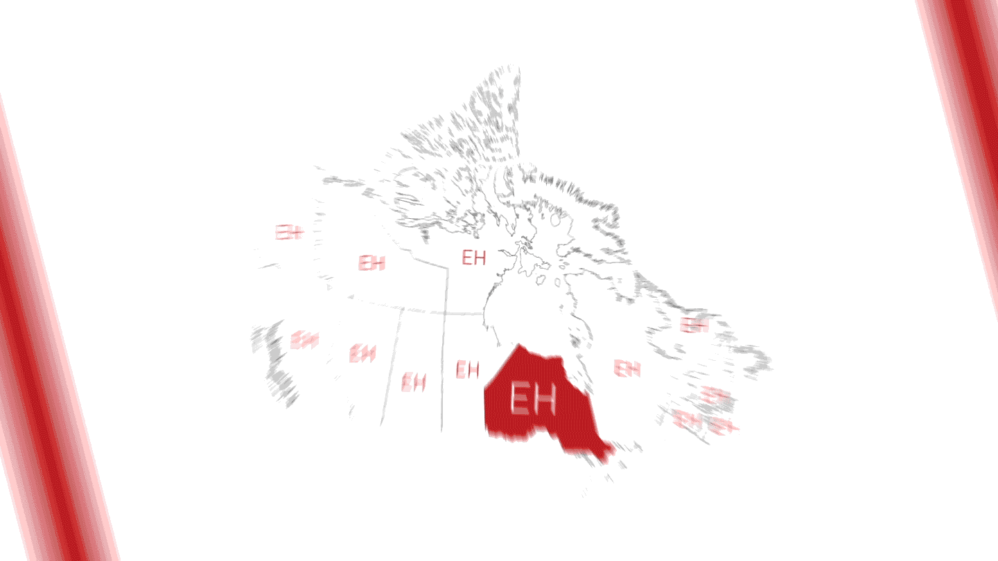 04 Loop for Origins of 'eh' explainer animation motion design winnipeg canada mograph 2D graphic
