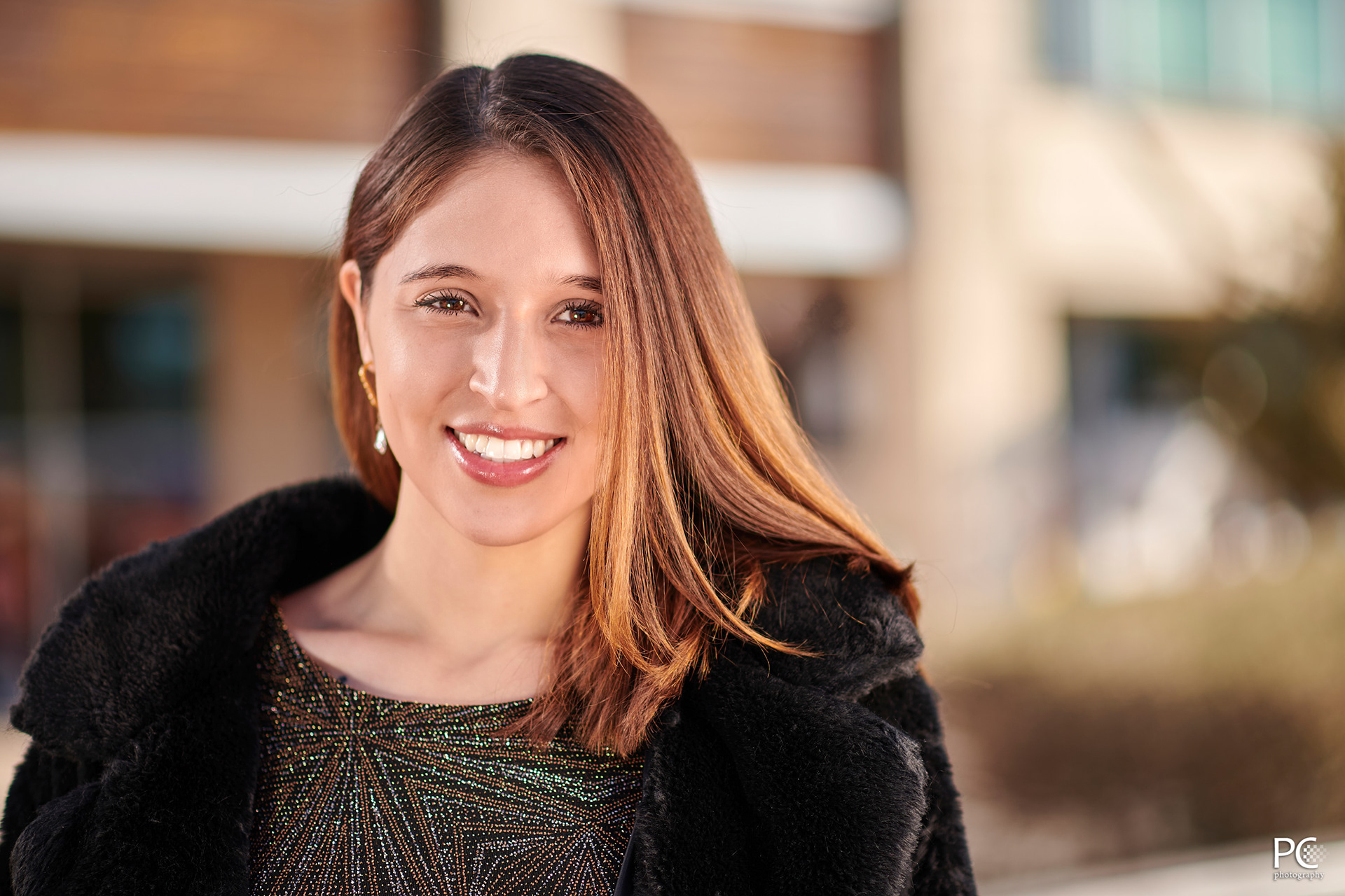 On location headshot