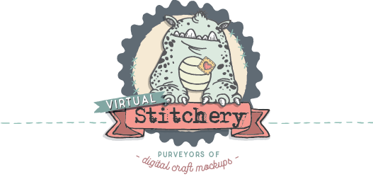 the virtual stitchery - purveyors of digital craft mockups