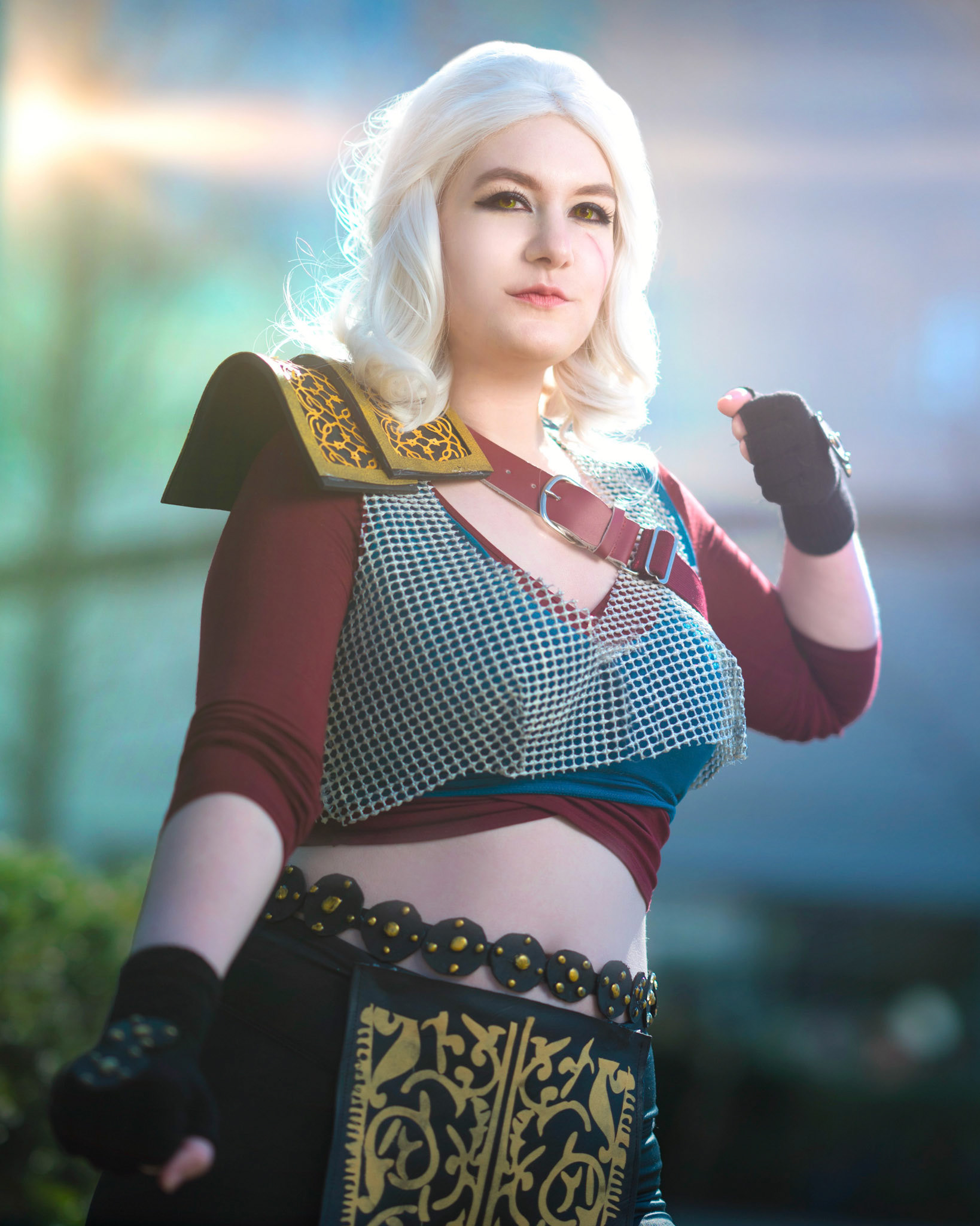 Ciri from the Witcher @bren.cos