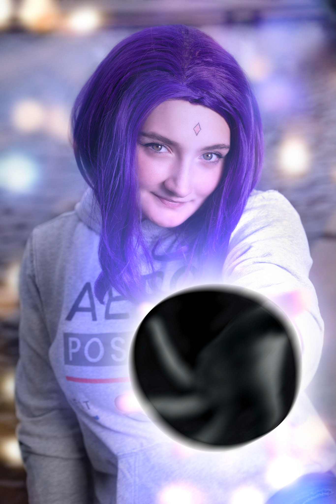 Raven from Teen Titans by @cassanovacosplay