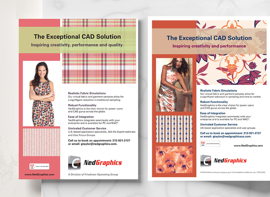 B2B advertising design