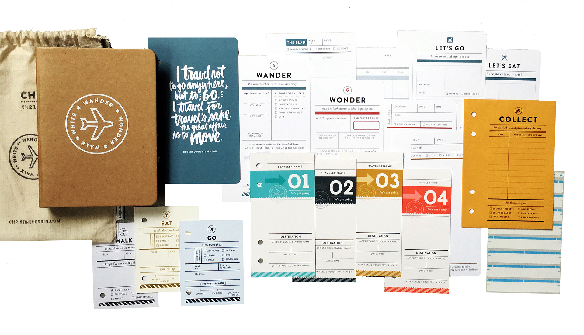 Designing a Journaling Kit for Everyday Explorers Co.