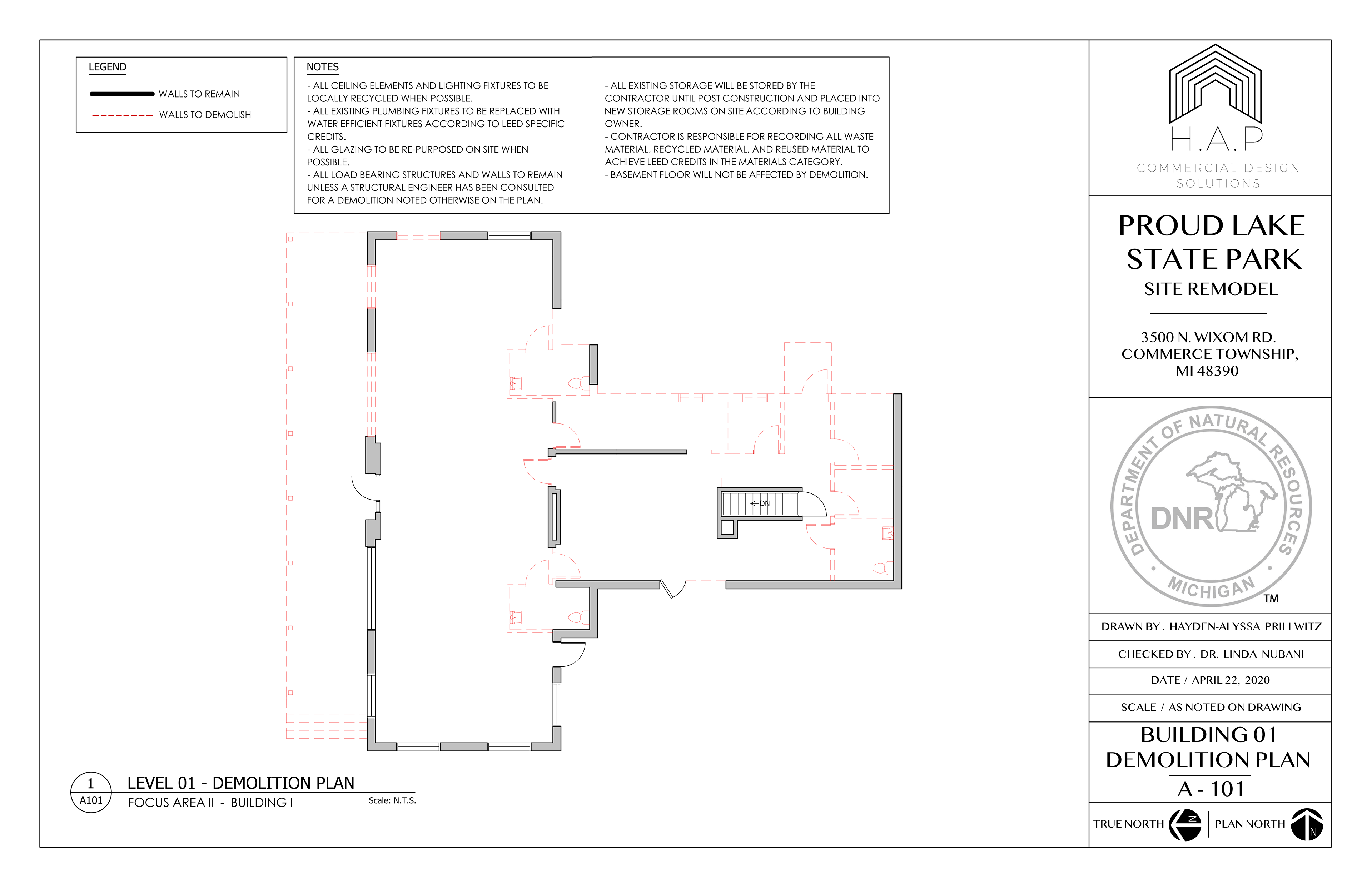 Demolition Plan - Building 2