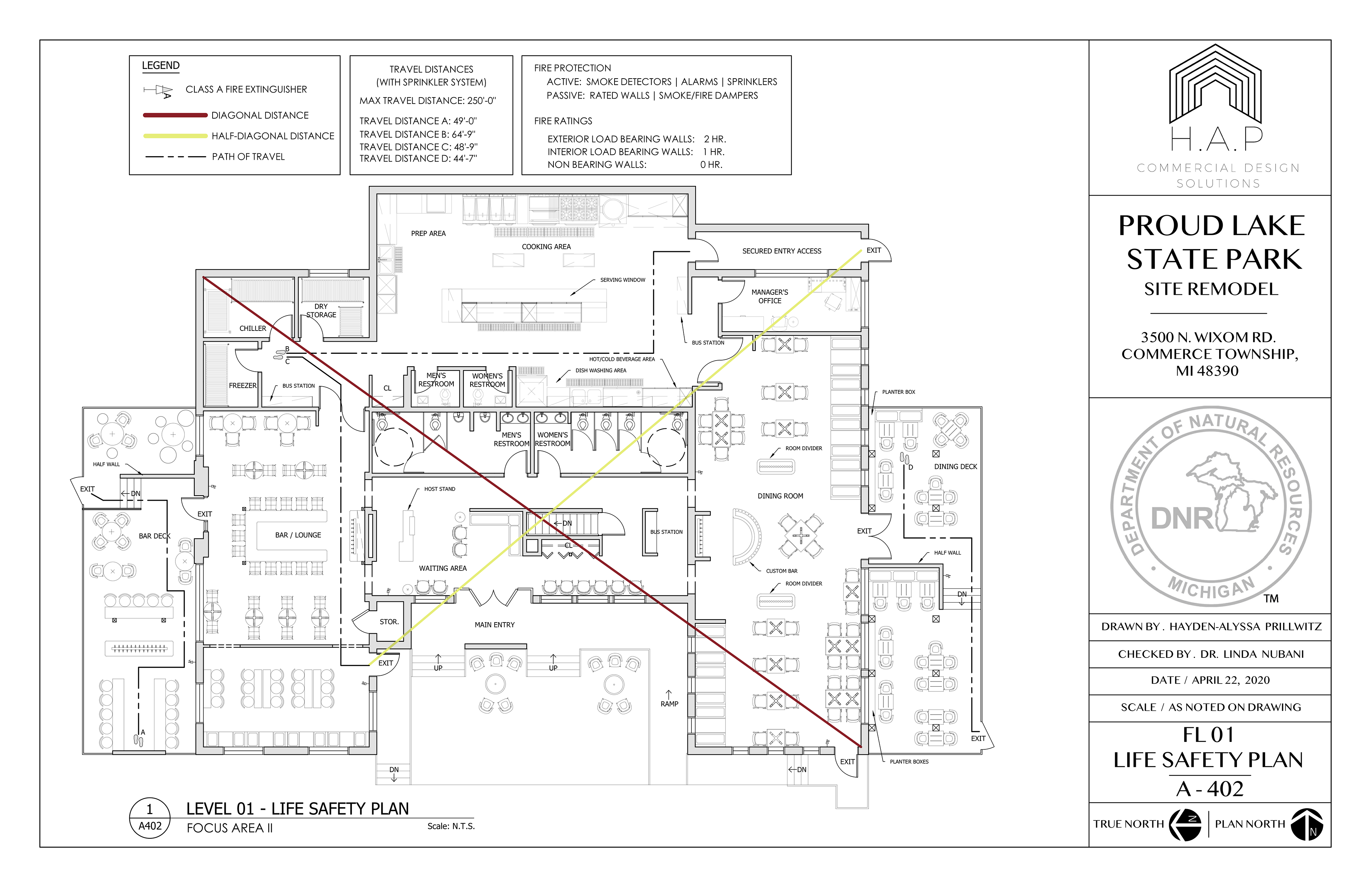 Building 2 - Life Safety Plan