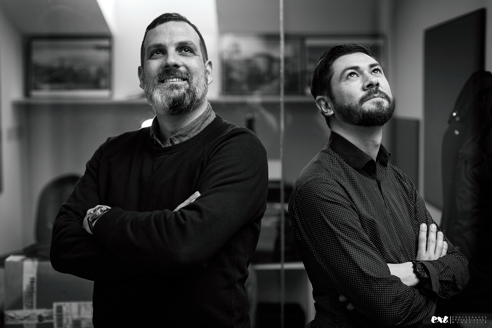 Portraits de Olivier & Sébastien Agence So-Images (Exa photographie Photographe à Marseille)