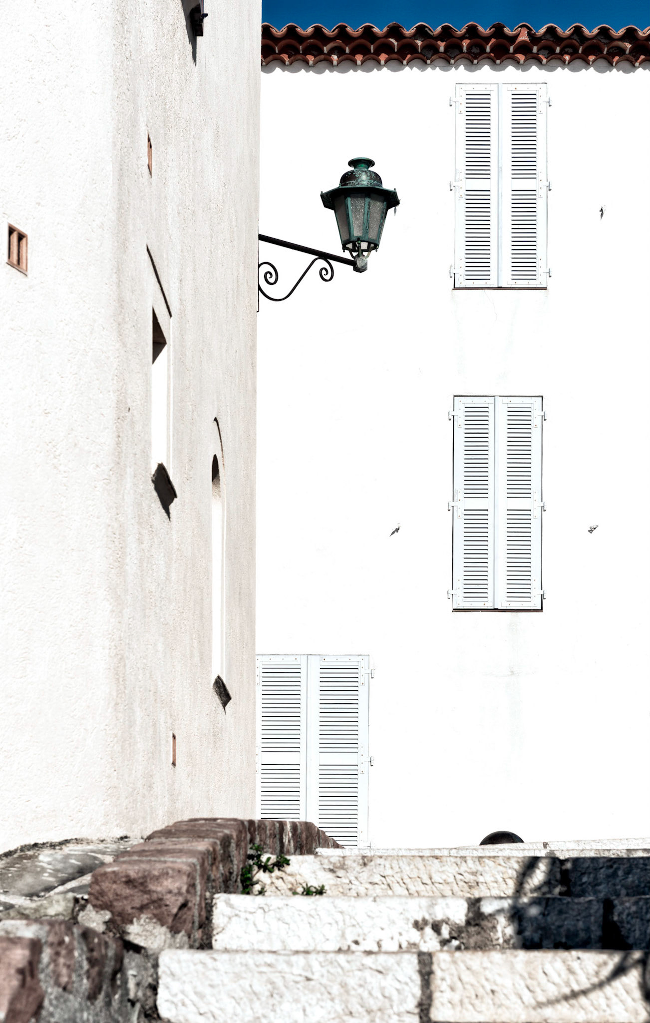 Antibes : montée vers la vieille ville