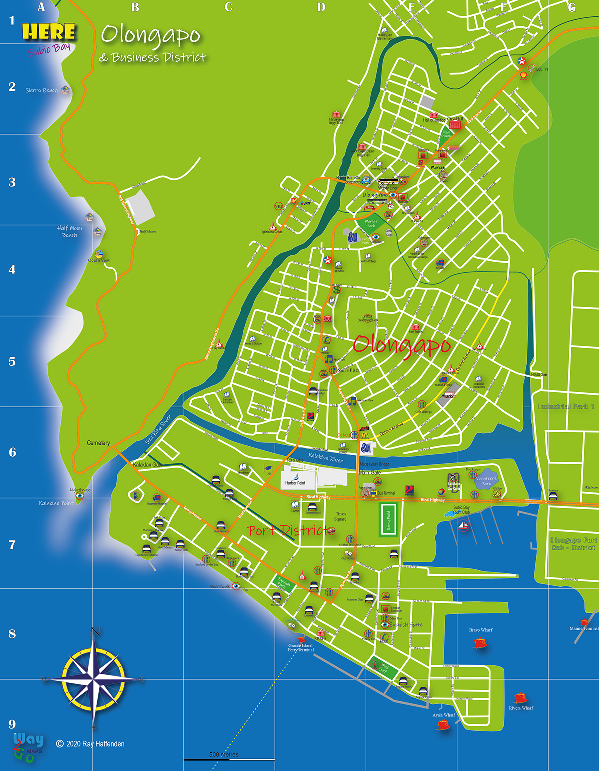 Subic Bay Maps Olongapo