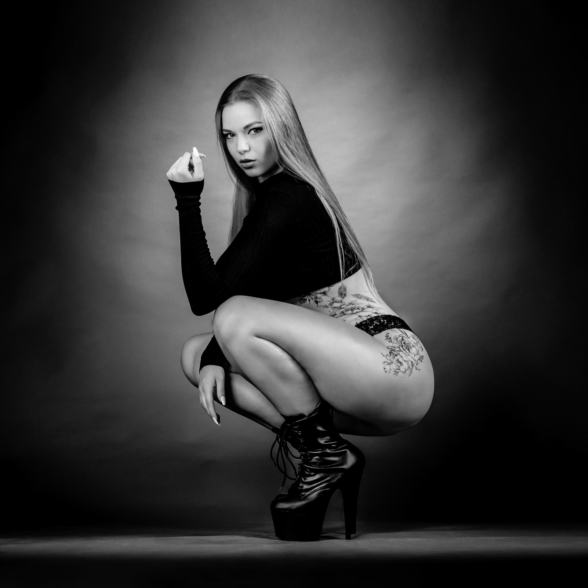 Studioshooting mit Pauline