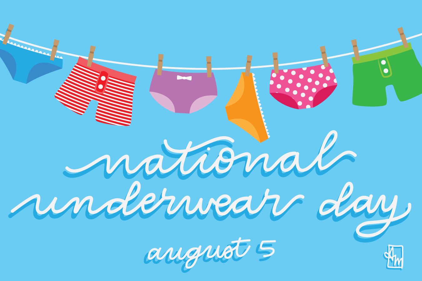 National Underwear Day - August 5 