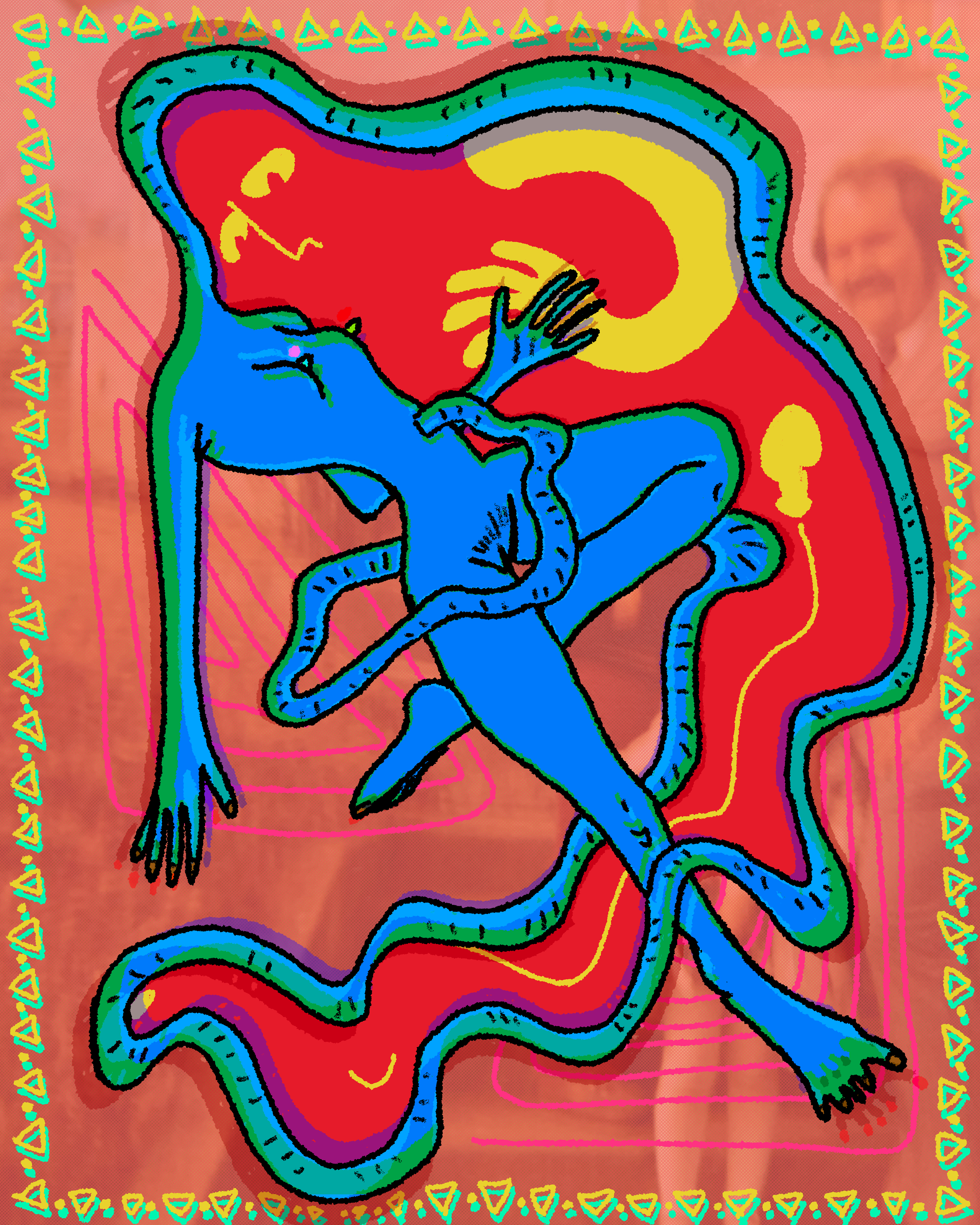 Gendarr, digital collage