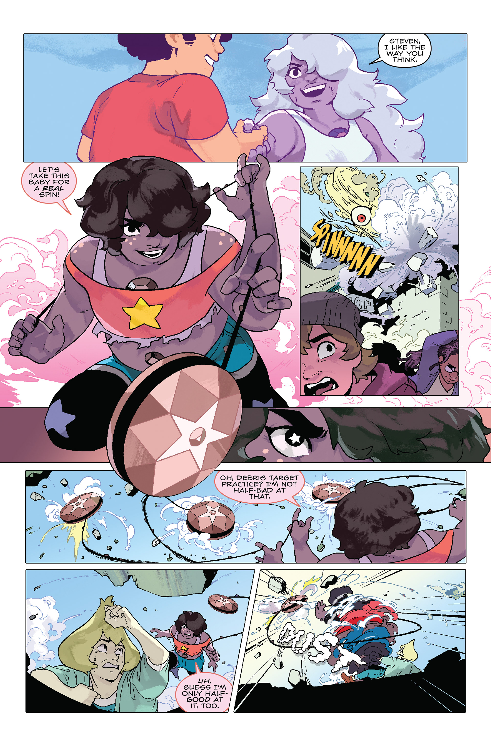 STEVEN UNIVERSE: FUSION FRENZY © BOOM! Studios