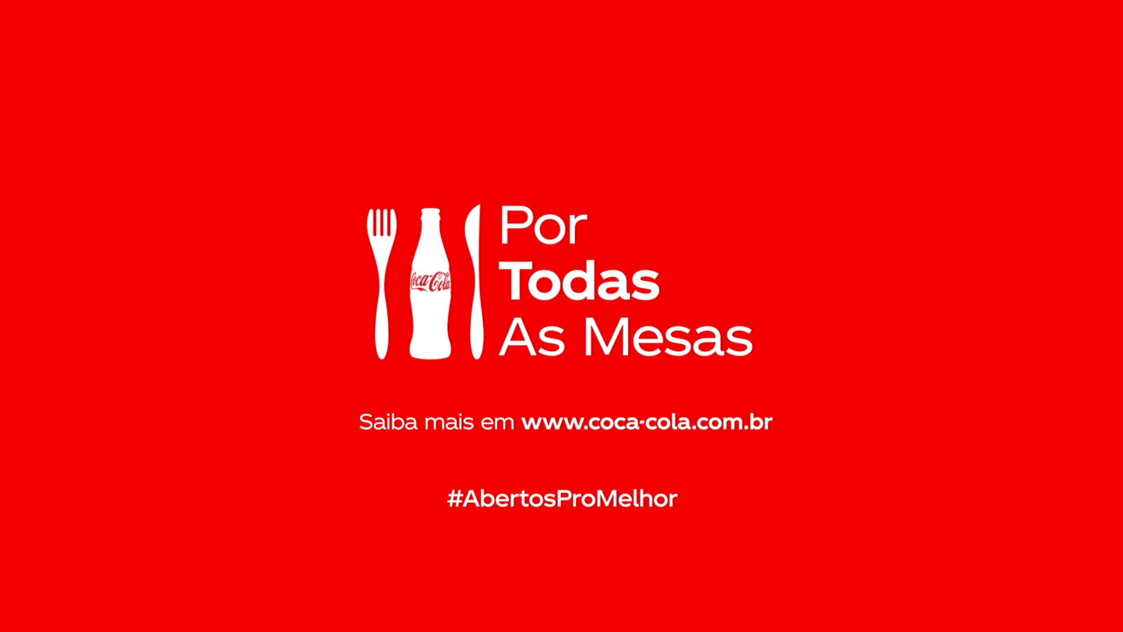 Coca-Cola - Por Todas as Mesas