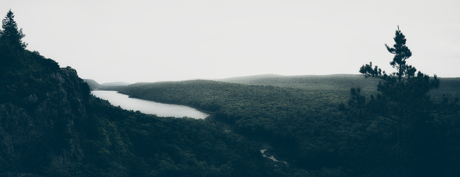 Lake of the Clouds Upper Peninsula MI travel photography