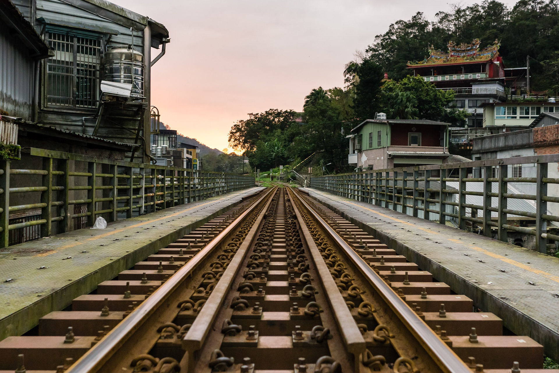 Railway at Shifen