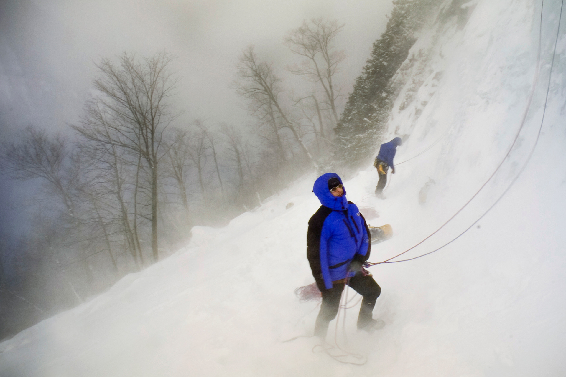 Escalade hivernale