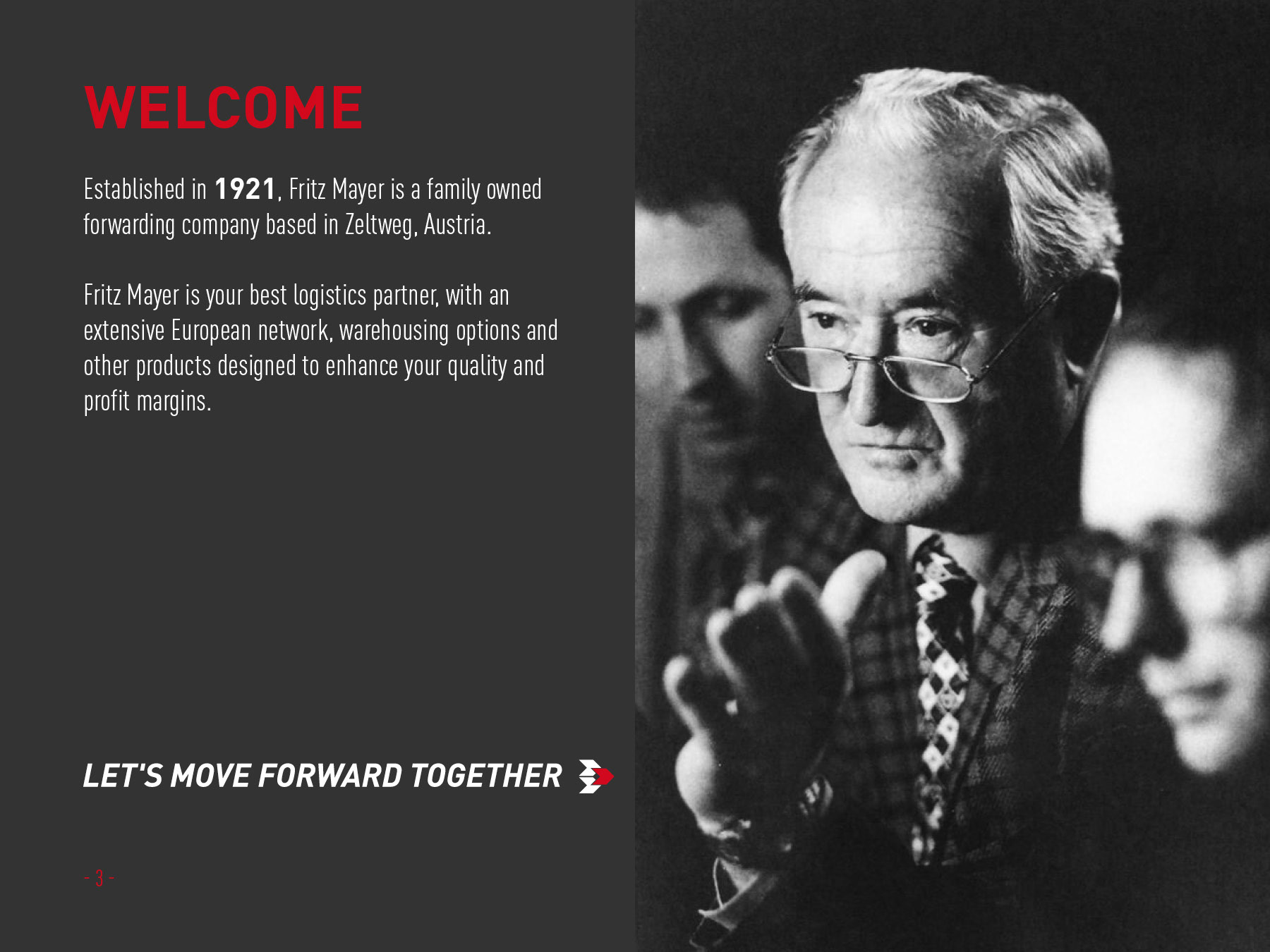 Company presentation / Welcome