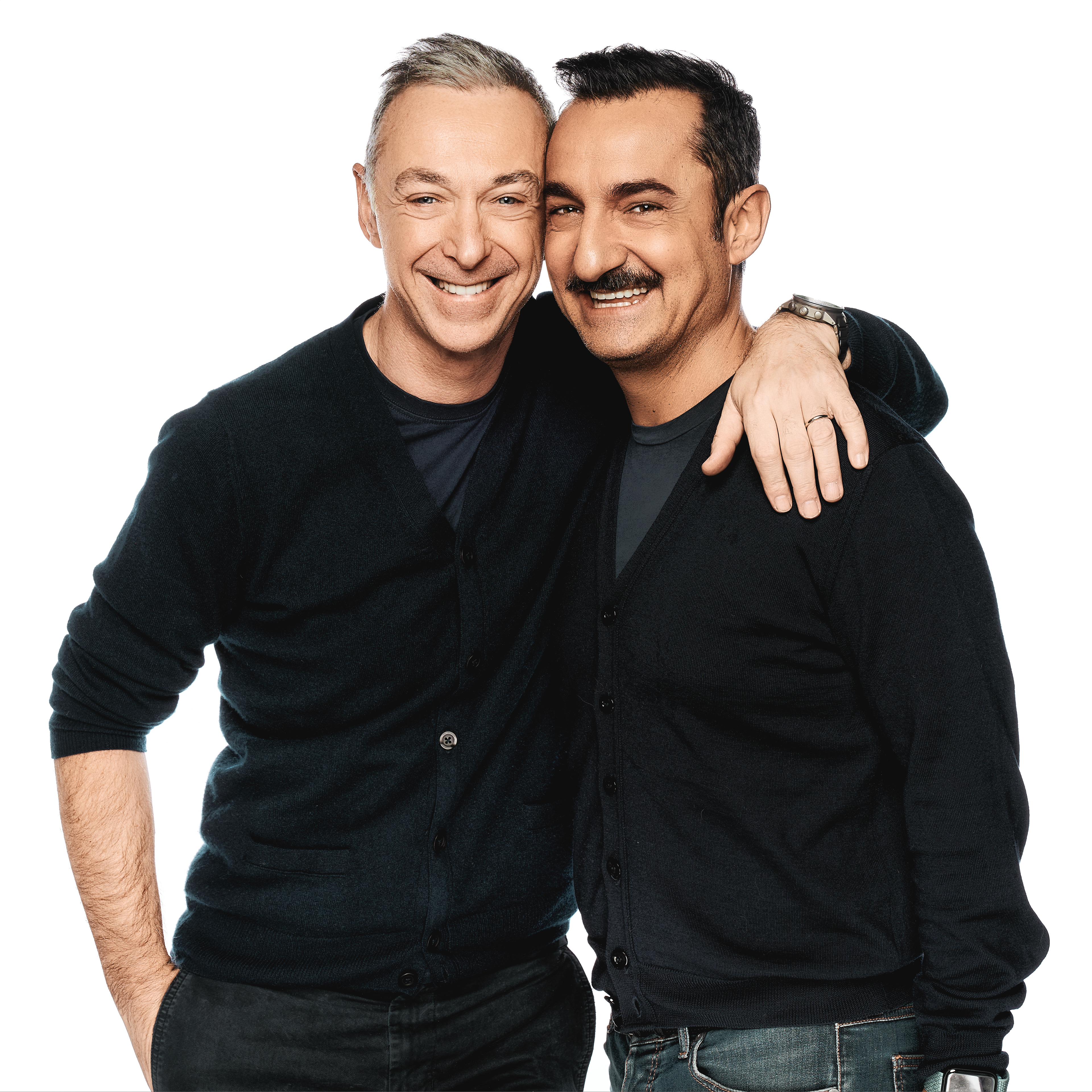 Linus e Nicola Savino