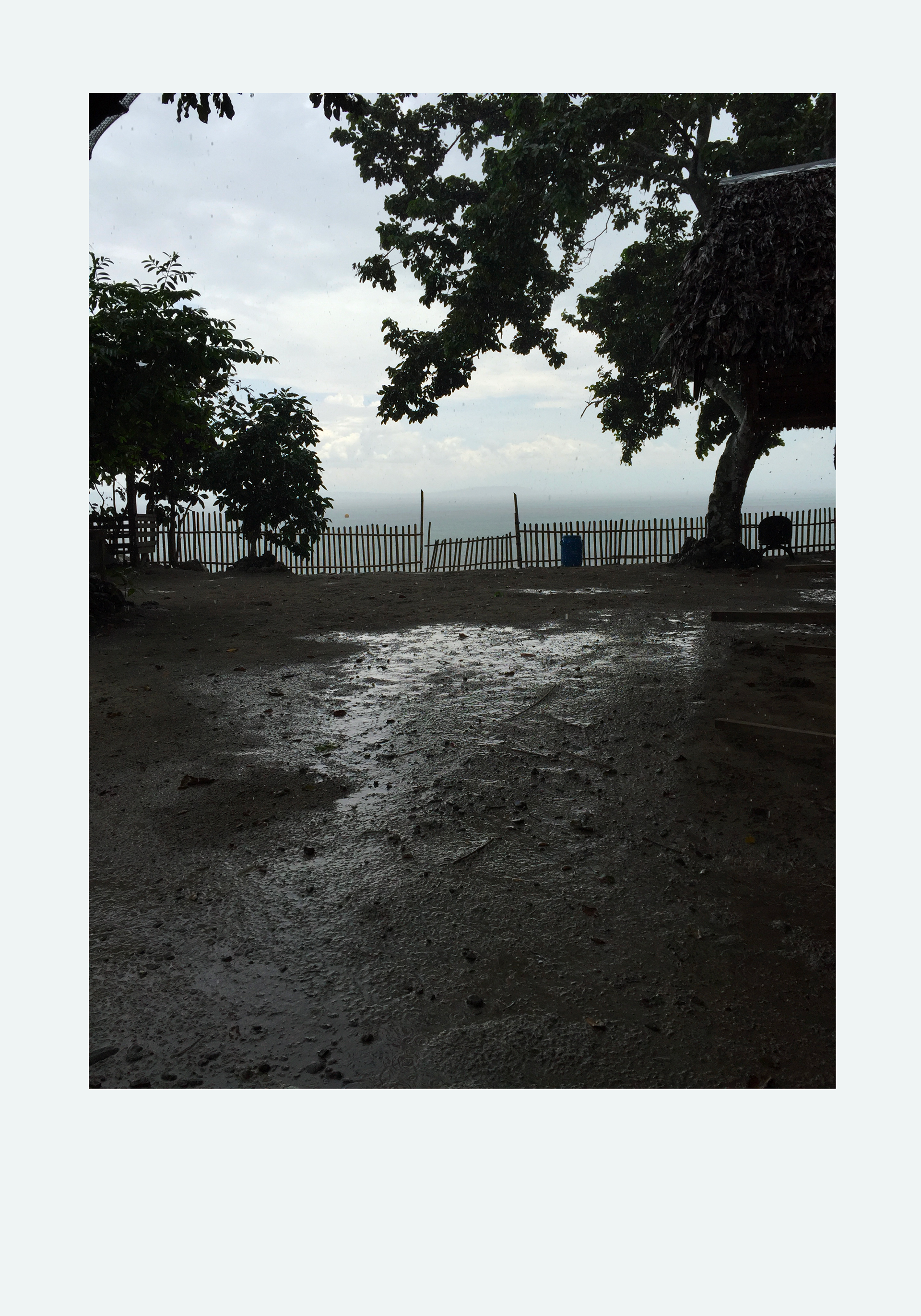 Beach Rain - Pantukan, Compostela Valley, Philippines