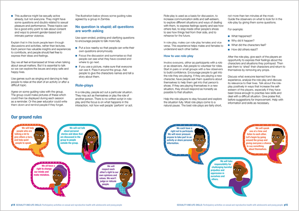 Garry Robson Illustration Sexuality And Life Skills Toolkt