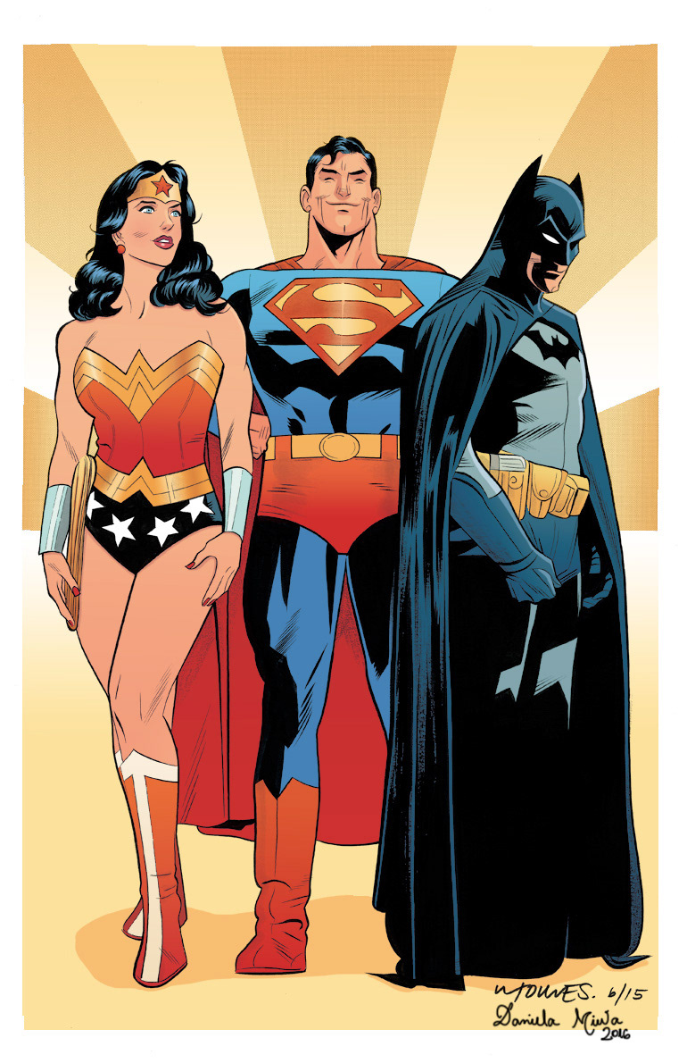 Daniela Miwa - Wonder Woman, Superman & Batman