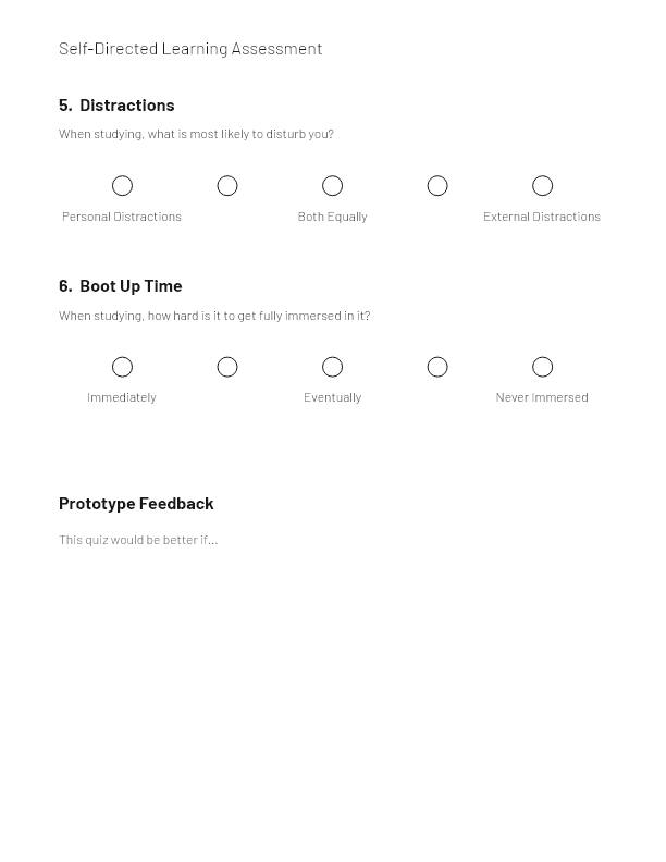 Page 2 Of Mindset Quiz