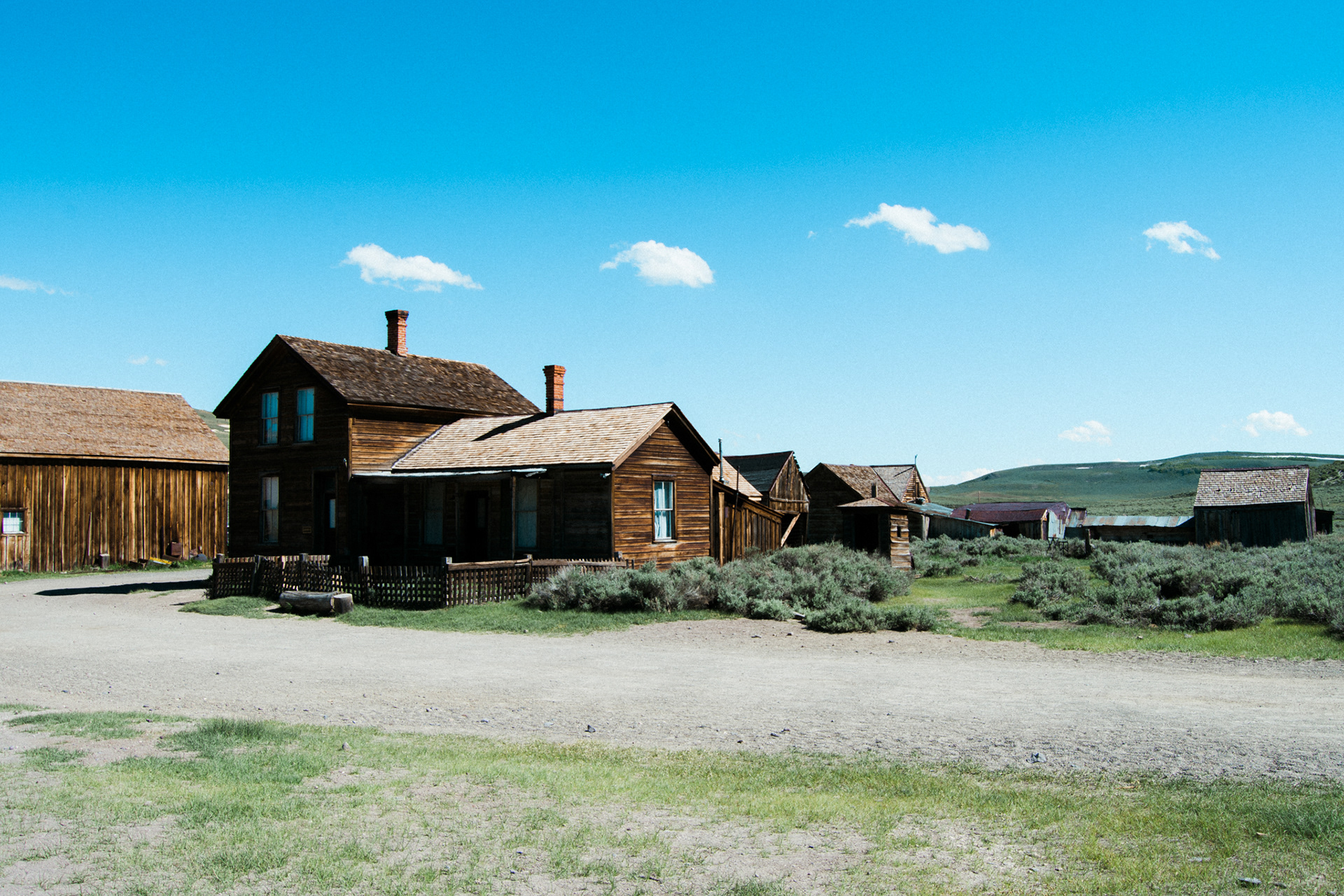spookstad bodie californie