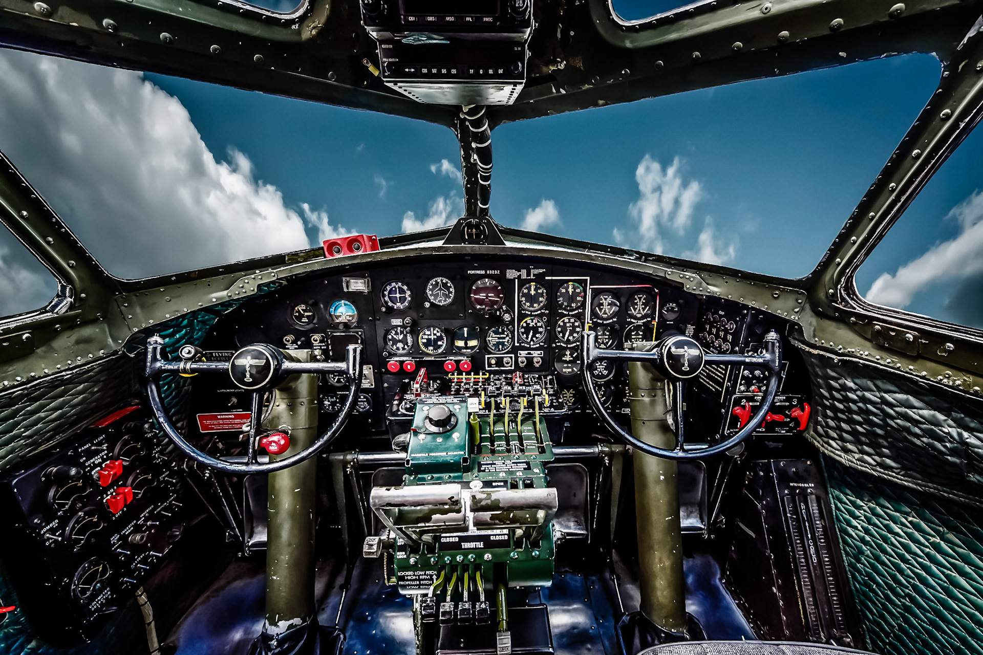 B-17 Cockpit