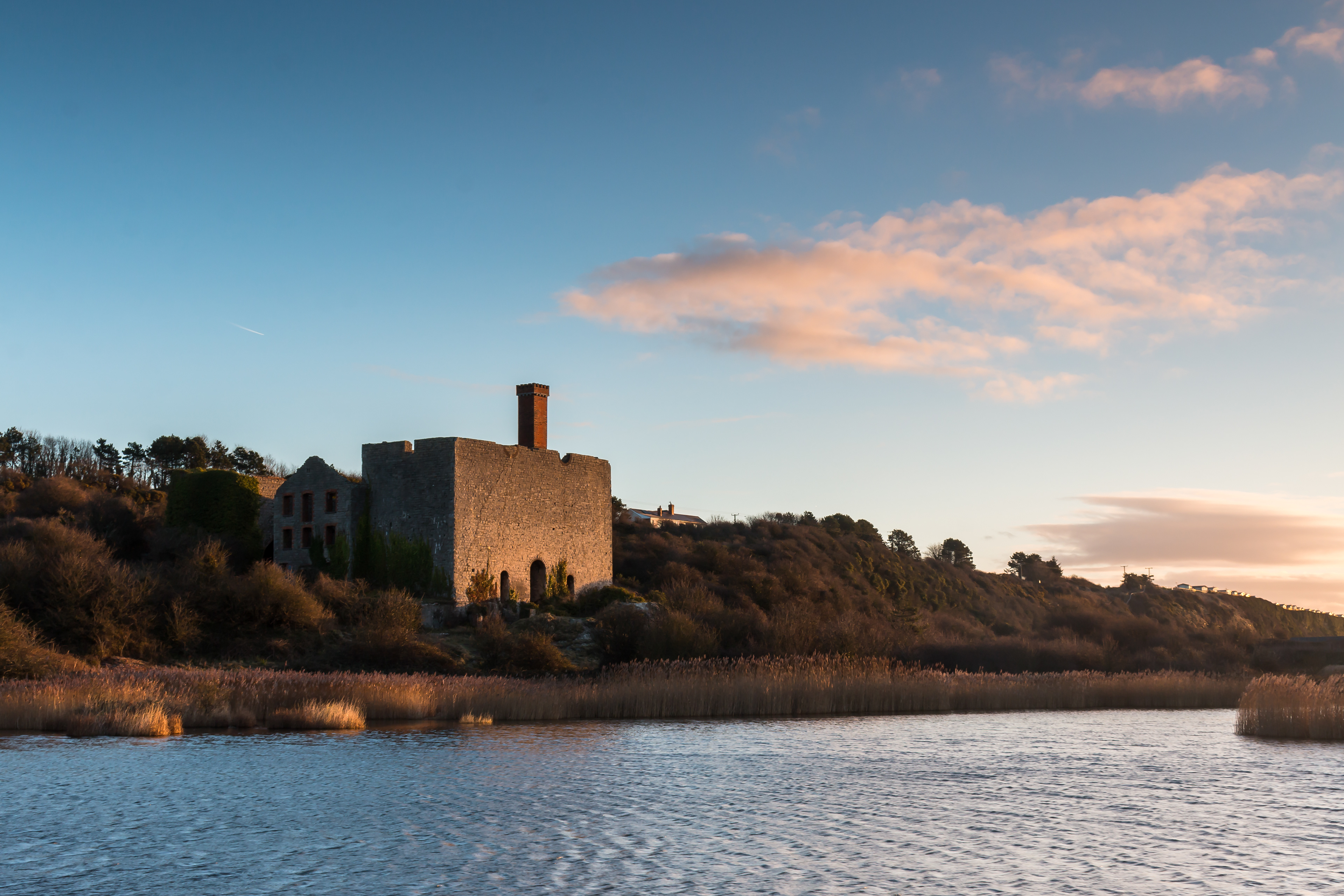 Aberthaw Limekiln First Light