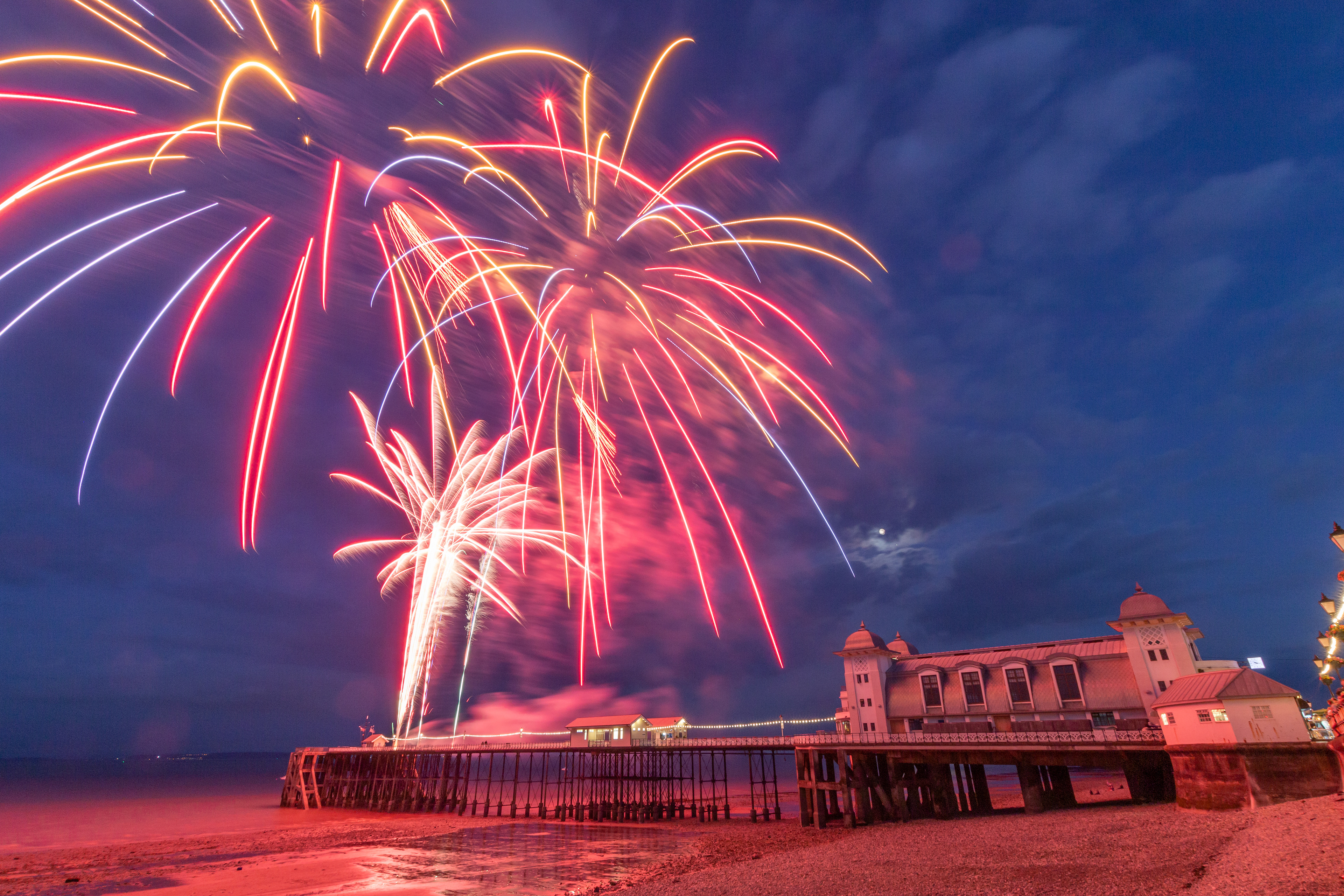 Penarth Pier Fireworks