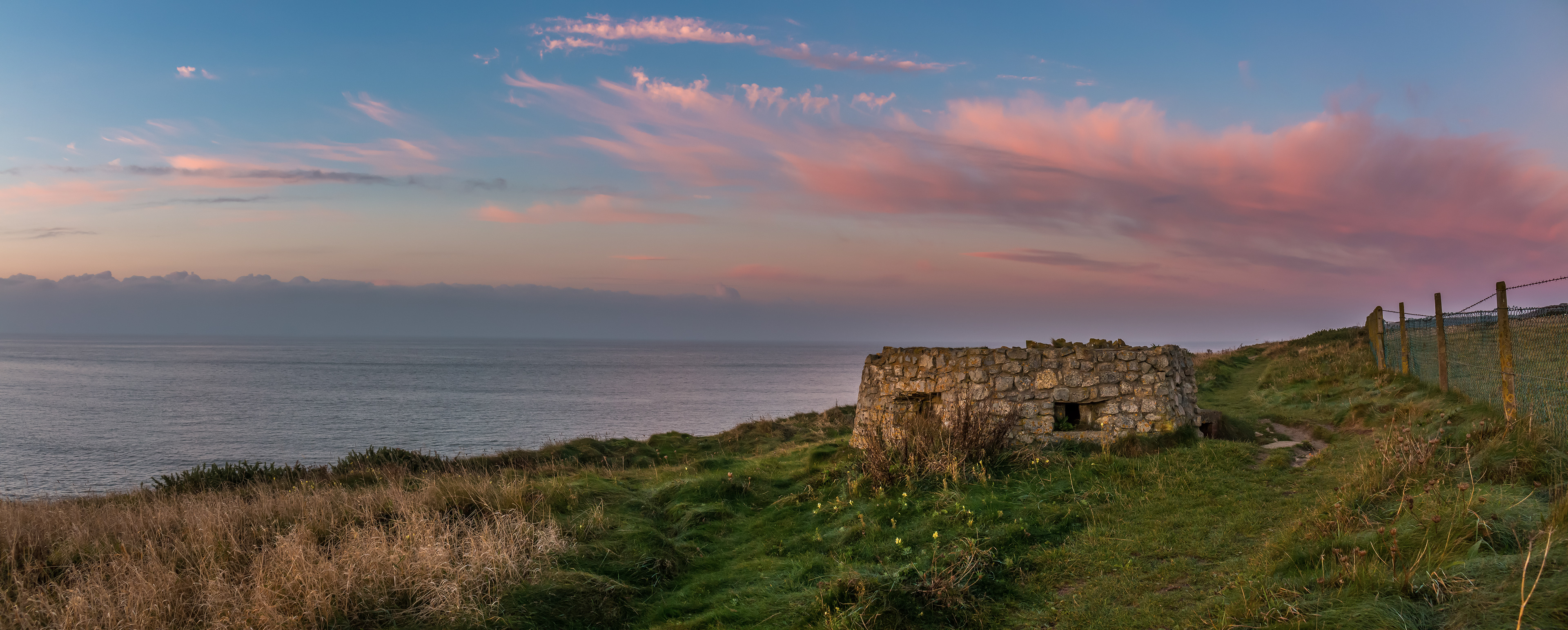 Llantwit Pillbox Pink Sunset