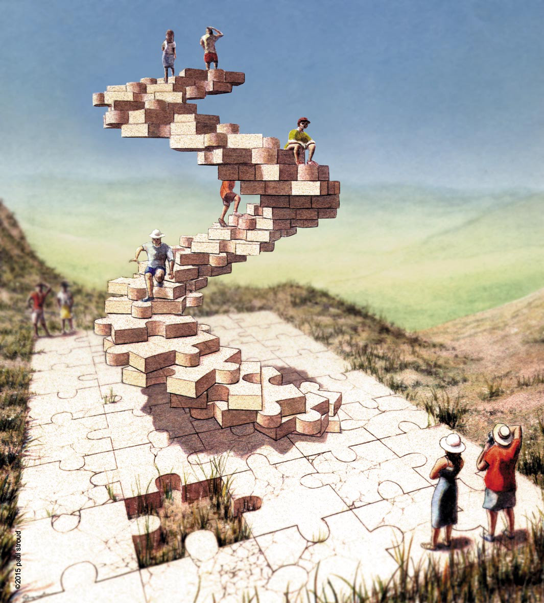 pencil, watercolour, airbrush